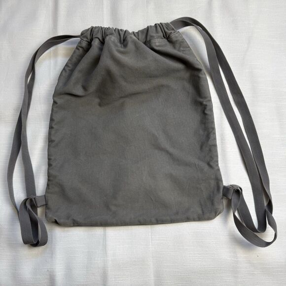 Disney World Splash Mountain DARE TO TURN BACK Canvas Drawstring Backpack Rare